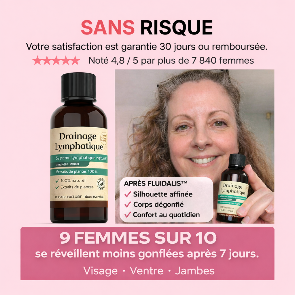 Fluïdalis™ – Gouttes de drainage lymphatique