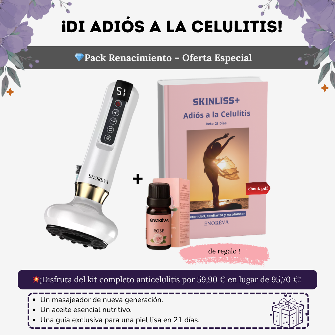 SkinLiss+ Pro – Masaje LED Anticelulitis